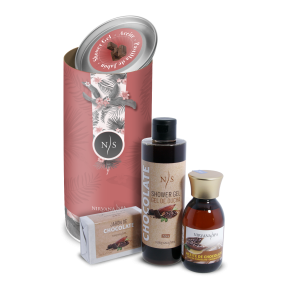 Experiencia Chocolaterapia, Aceite, Gel y Pastilla de Jabon